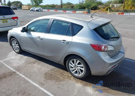2012 Mazda Mazda3 I Touring from USA, damaged, VIN JM1BL1L75C1524306